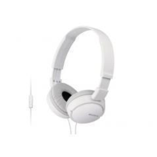SONY MDR-ZX110AP CUFFIE CON MICROFONO PIEGHEVOLI COLORE BIANCO